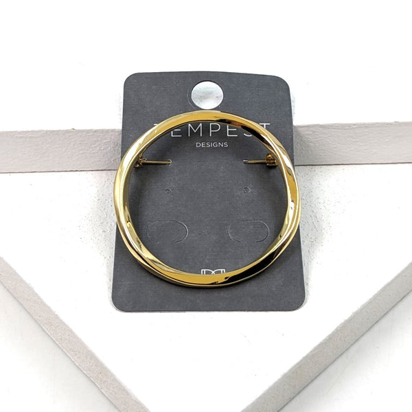 Contemporary ring brooch