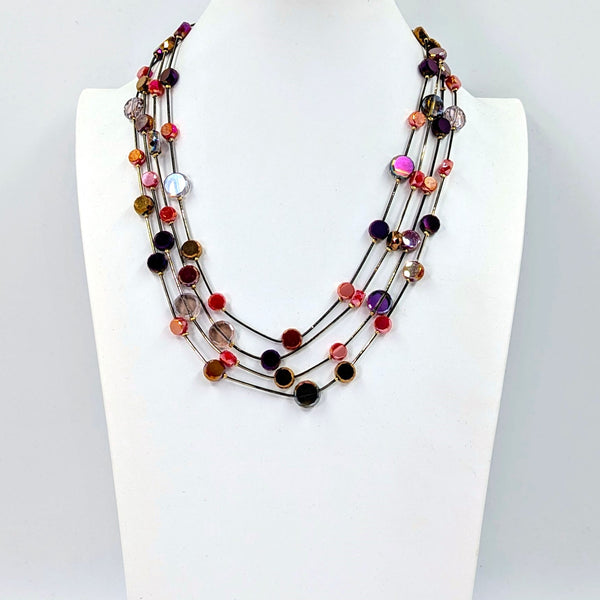 Luxury beaded necklace