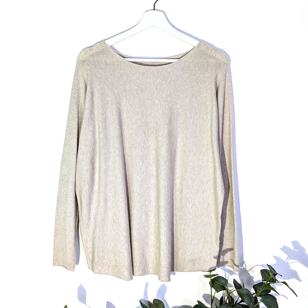 Viscose mix plain and simple jumper