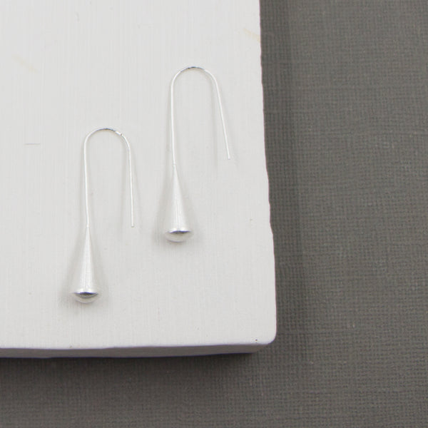 Contemporary drop earrings