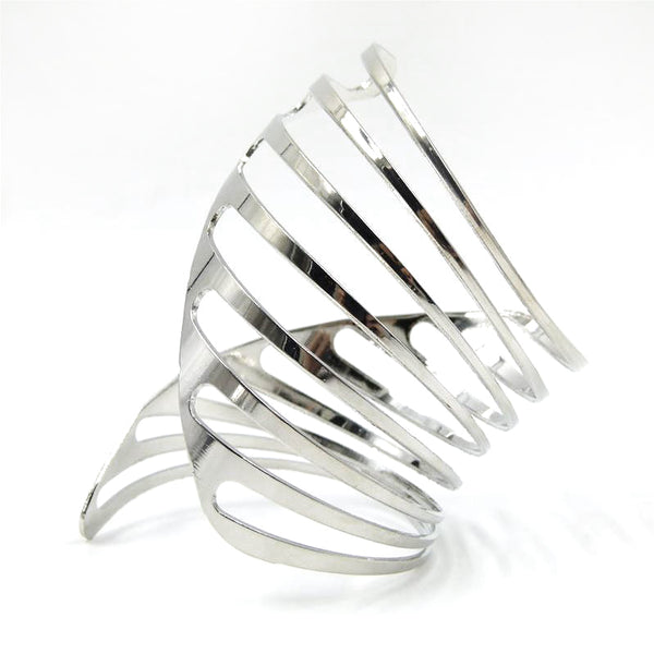 Statement cut out wave cuff