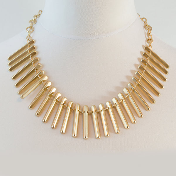 Multi bar style necklace