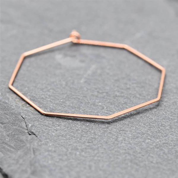 Hexagonal bangle