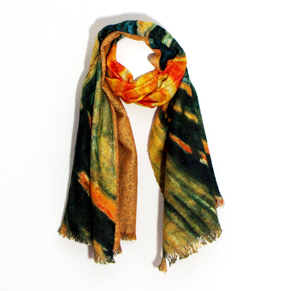 Digital print Munch 'The Scream' fine art shawl