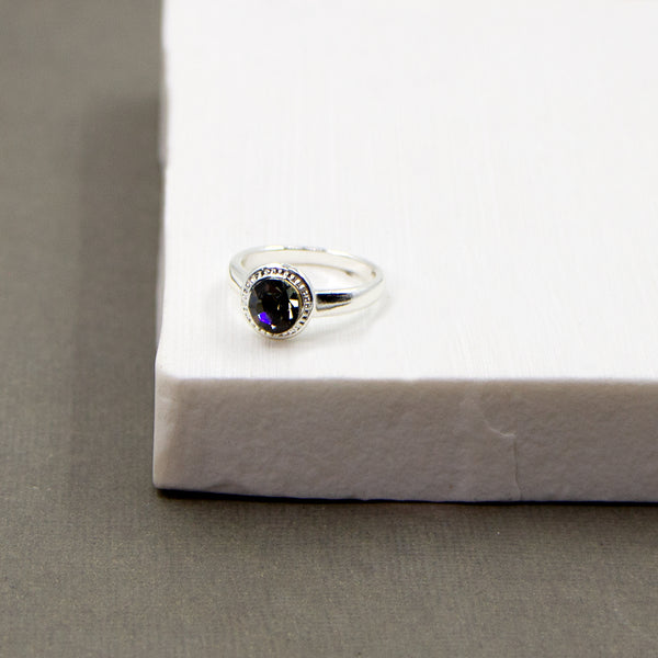 Simple stone ring