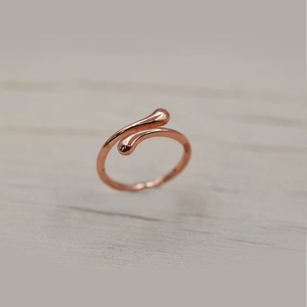 Delicate overlap ring