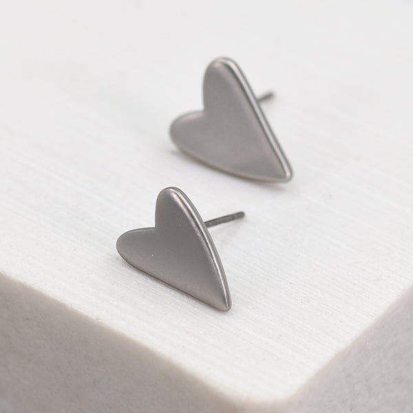 Heart Stud Earring